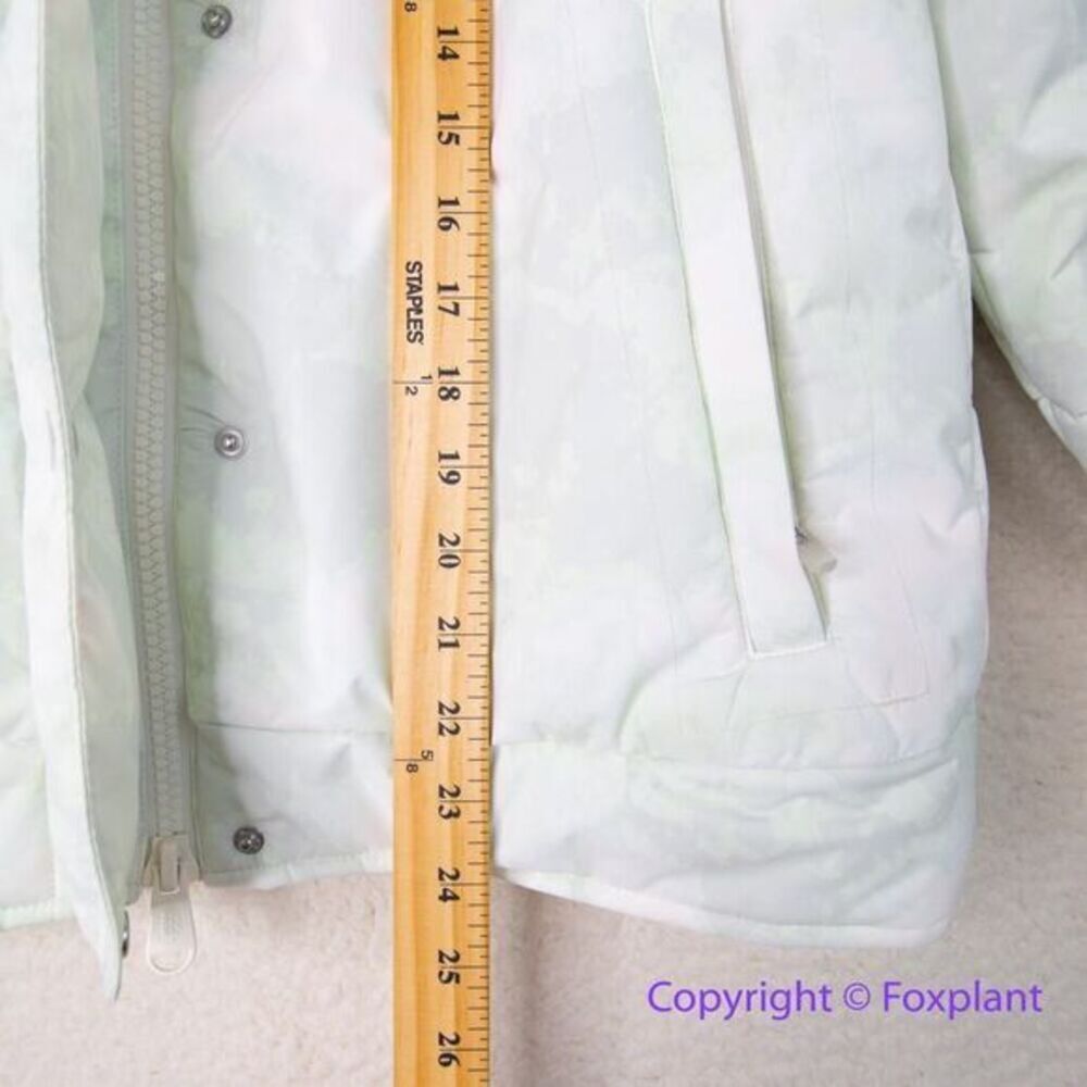 New! Free People Bunny Slope Printed Puffer ski jacket, size XS - Picture 8 of 16